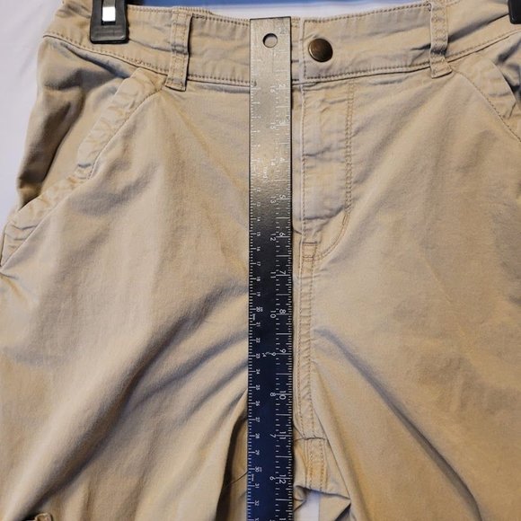 Arizona Jeans Co Boys Khaki  Elastic Waist Cargo Pants Size 7 - Picture 5 of 13